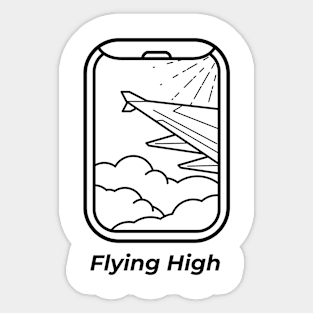 Flying High Sticker